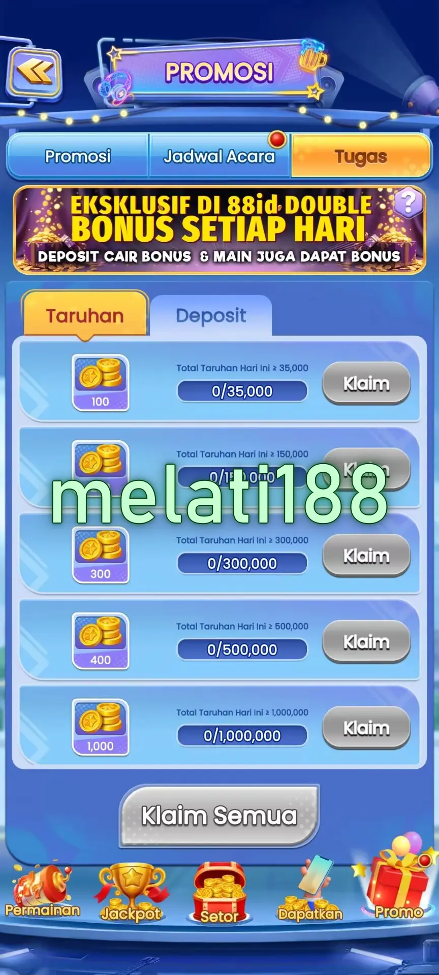 melati188 Tangkapan Layar Resmi APK